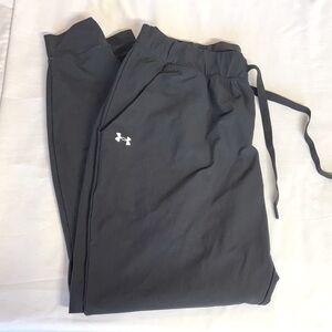 Under Armour Black Drawstring Performance Joggers